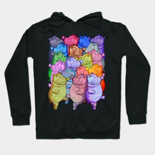 Hippo Disco Hoodie